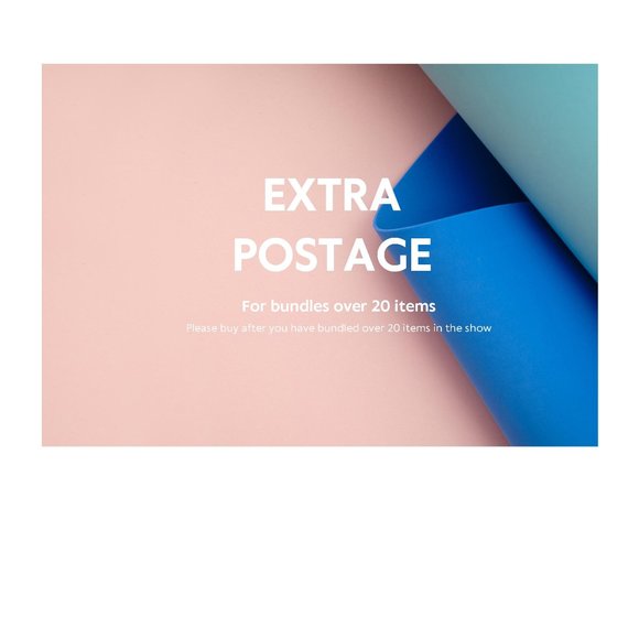 Shoes - EXTRA POSTAGE